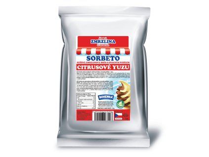 Sorbeto Citrusove yuzu