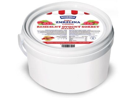 Remeslny sorbet kbelik 3,5kg malina
