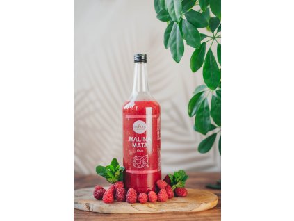 OSVĚŽO SIRUP -  MALINA-MÁTA